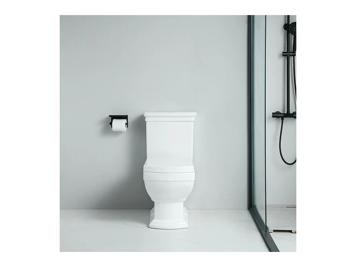 Toilette WC à poser rétro MADRY en céramique