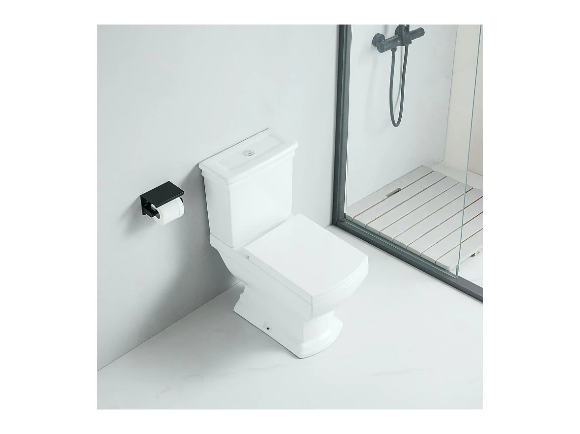 Toilette WC à poser rétro MADRY en céramique