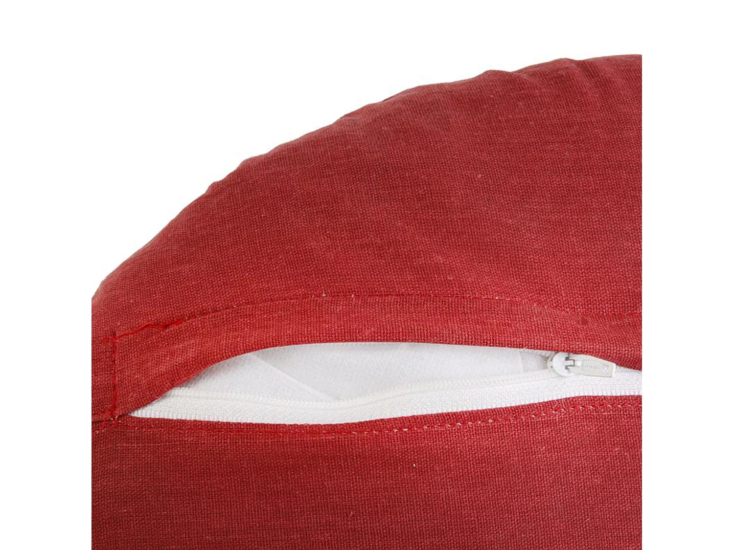 Coussin rond 40 cm MANDALA orange