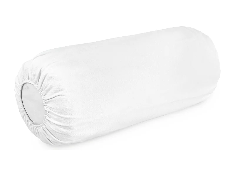 Housse de protection de traversin ANTONIN 70 cm molleton 220 g/m² absorbant blanc