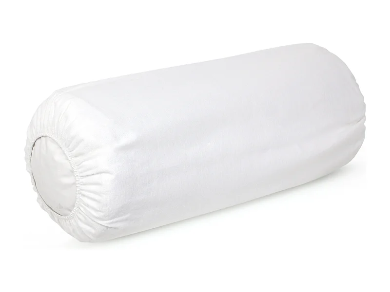 Housse de protection de traversin imperméable ARNON 70 cm molleton contrecollé polyuréthane