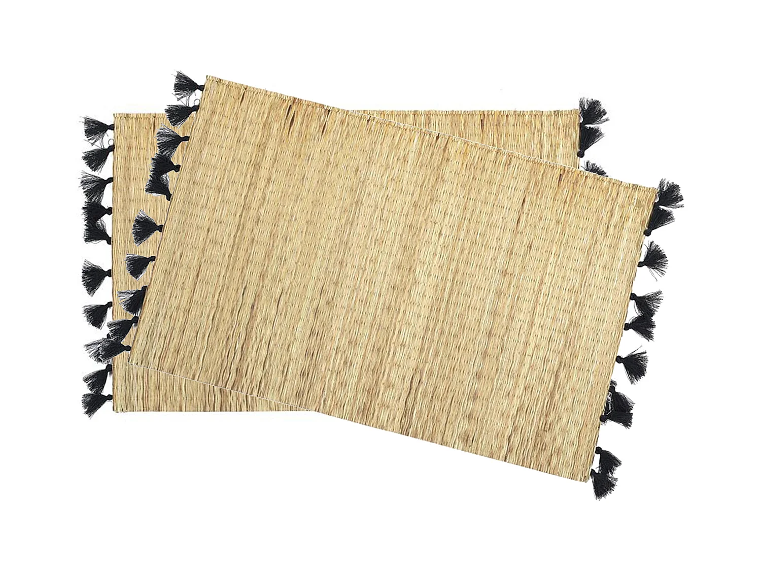 Lot de 2 sets de table 30x45 cm CHICA beige