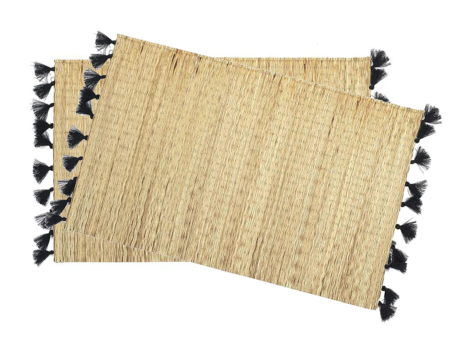 Lot de 2 sets de table 30x45 cm CHICA beige