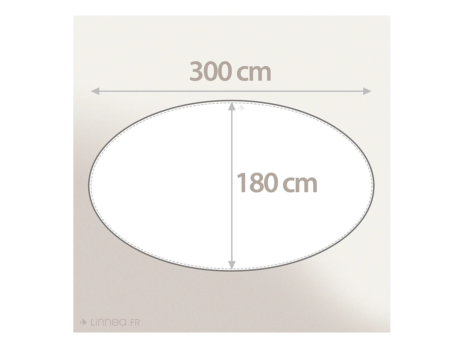 Nappe ovale 180x300 cm Jacquard coton SPIRALE jaune citron