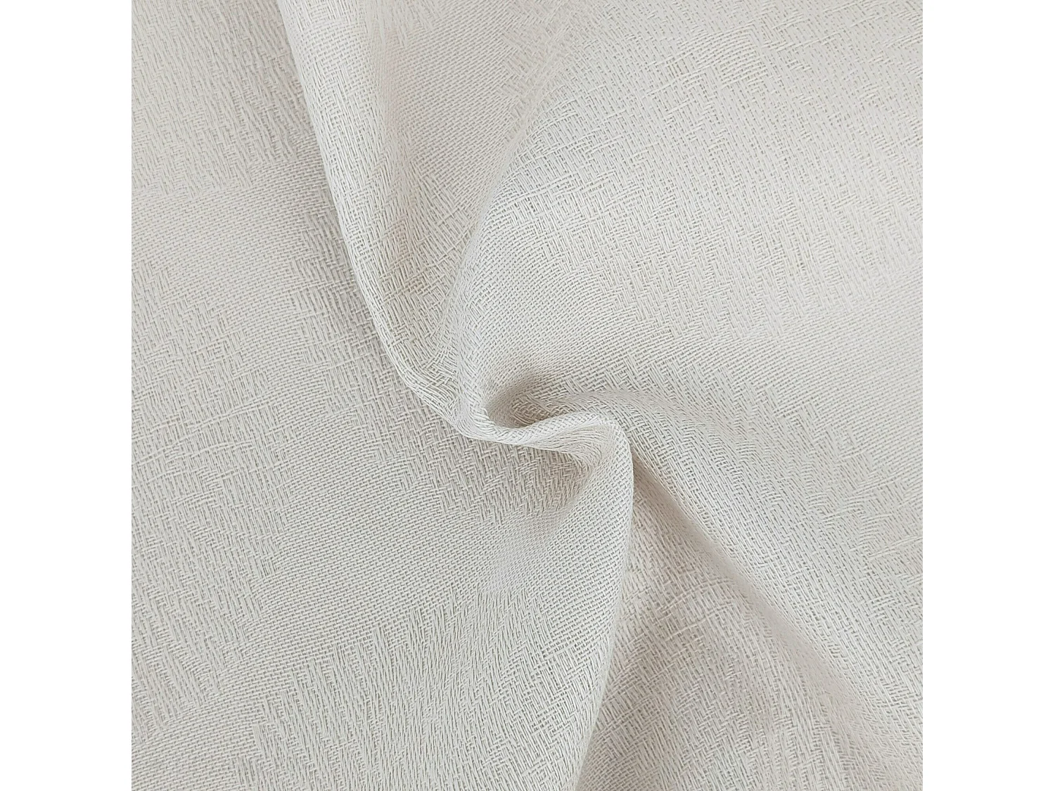 Nappe rectangle 150x300 cm HÉLIOS Ecru coton + enduction acrylique