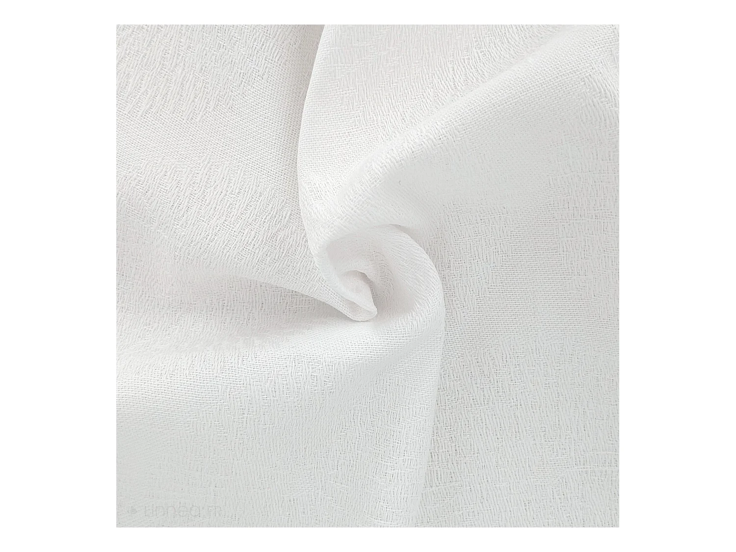 Nappe rectangle 150x350 cm HÉLIOS Blanc coton + enduction acrylique