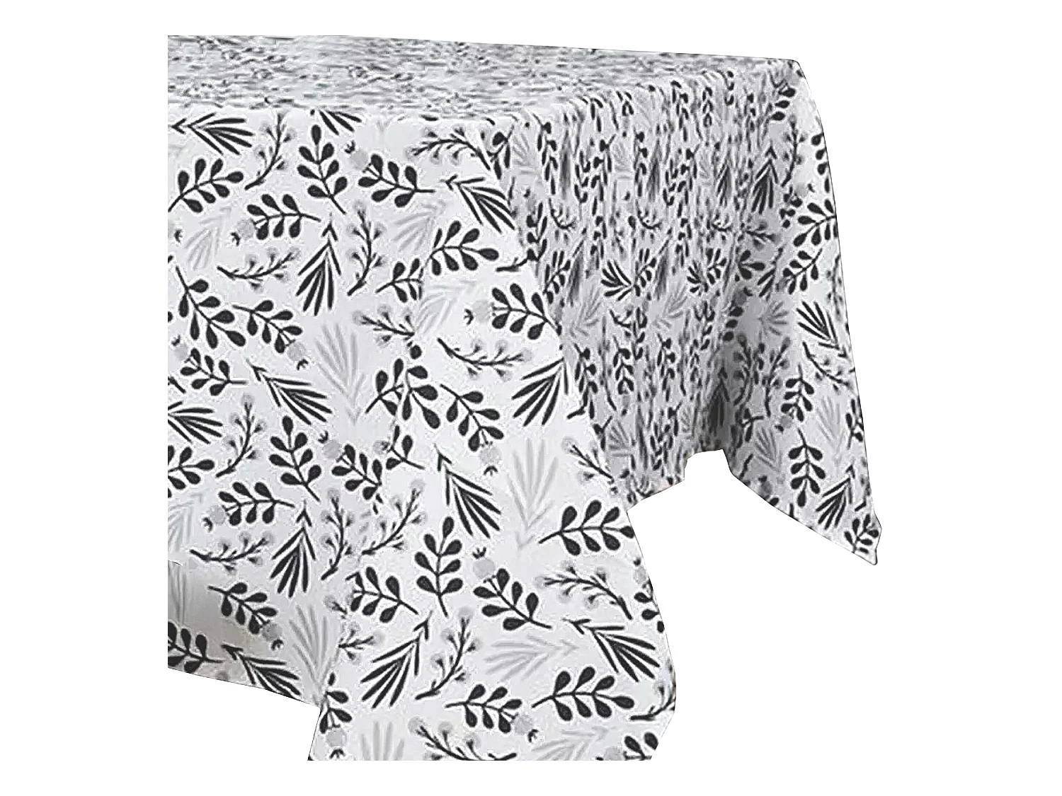 Nappe rectangle 140x240 cm CAMPO noir