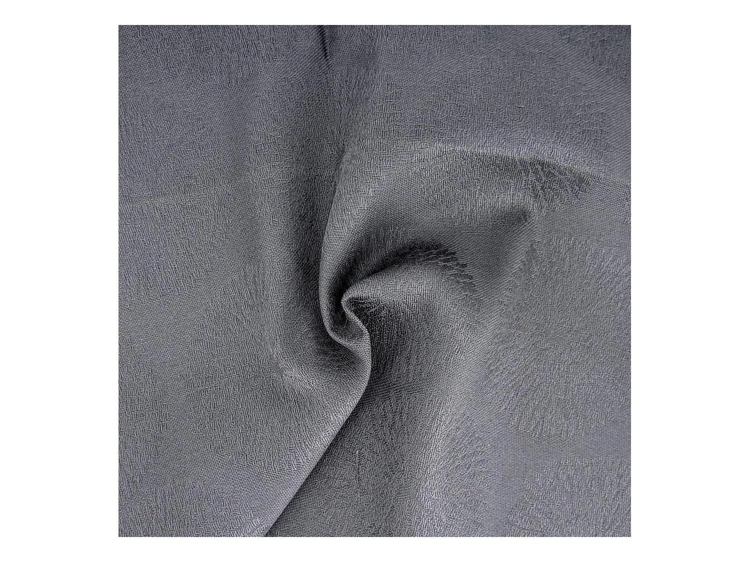 Nappe ovale 180x240 cm HÉLIOS Anthracite coton + enduction acrylique