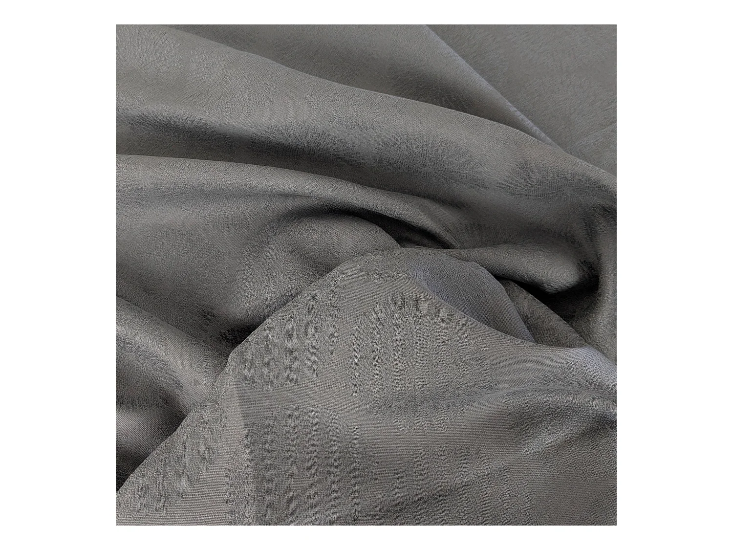 Nappe ovale 180x240 cm HÉLIOS Anthracite coton + enduction acrylique