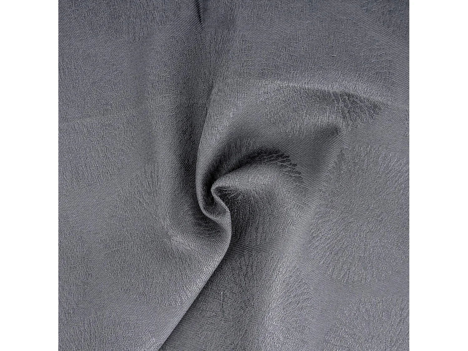 Nappe ovale 180x240 cm HÉLIOS Anthracite coton + enduction acrylique