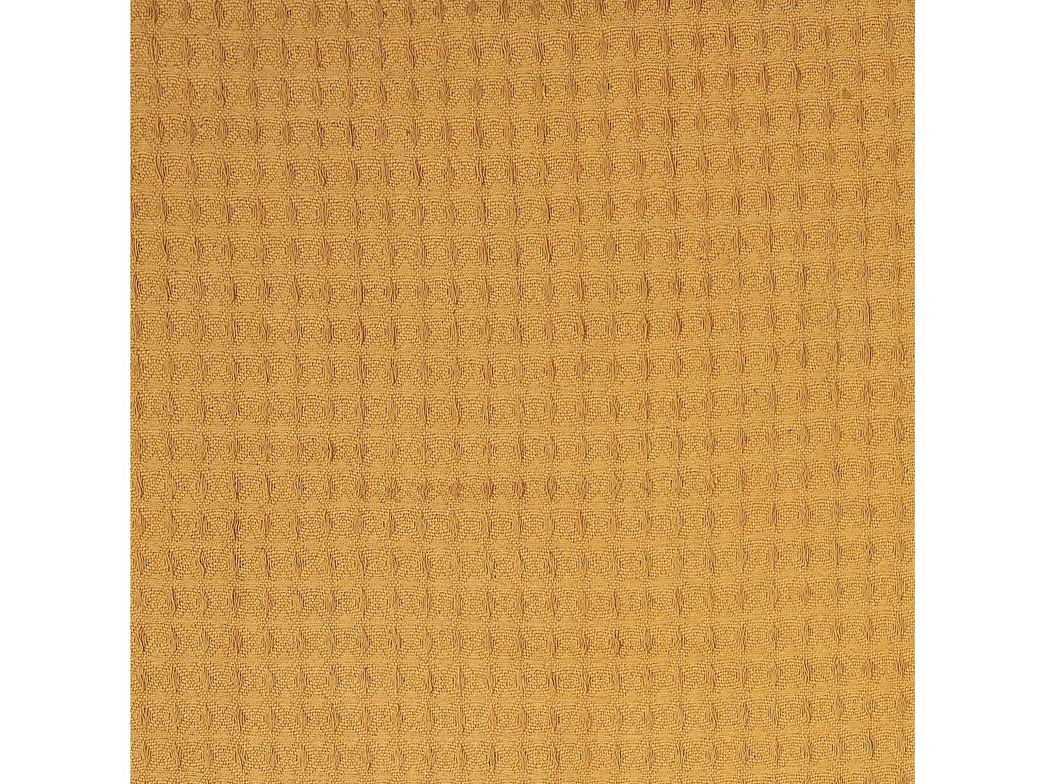 Jeté de canapé 130x160 cm SOFIA Jaune Ocre