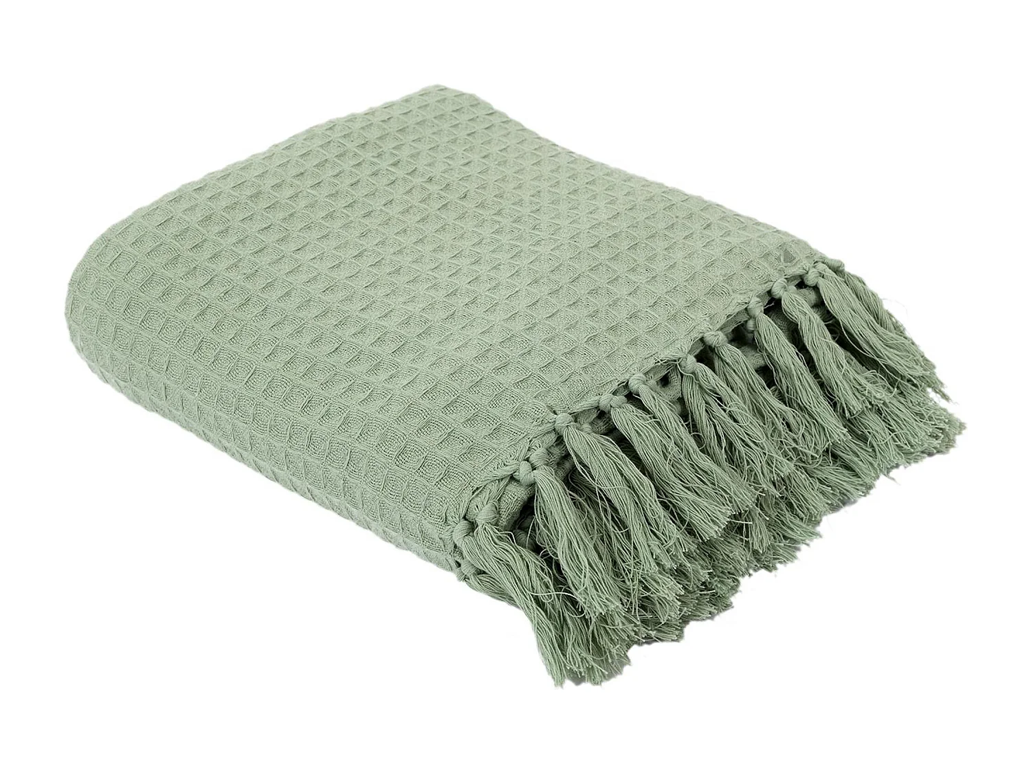 Jeté de canapé 170x250 cm SOFIA Vert Céladon