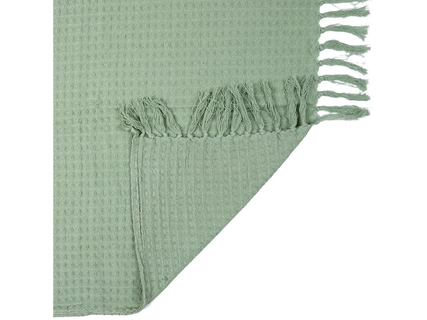 Jeté de canapé 170x250 cm SOFIA Vert Céladon