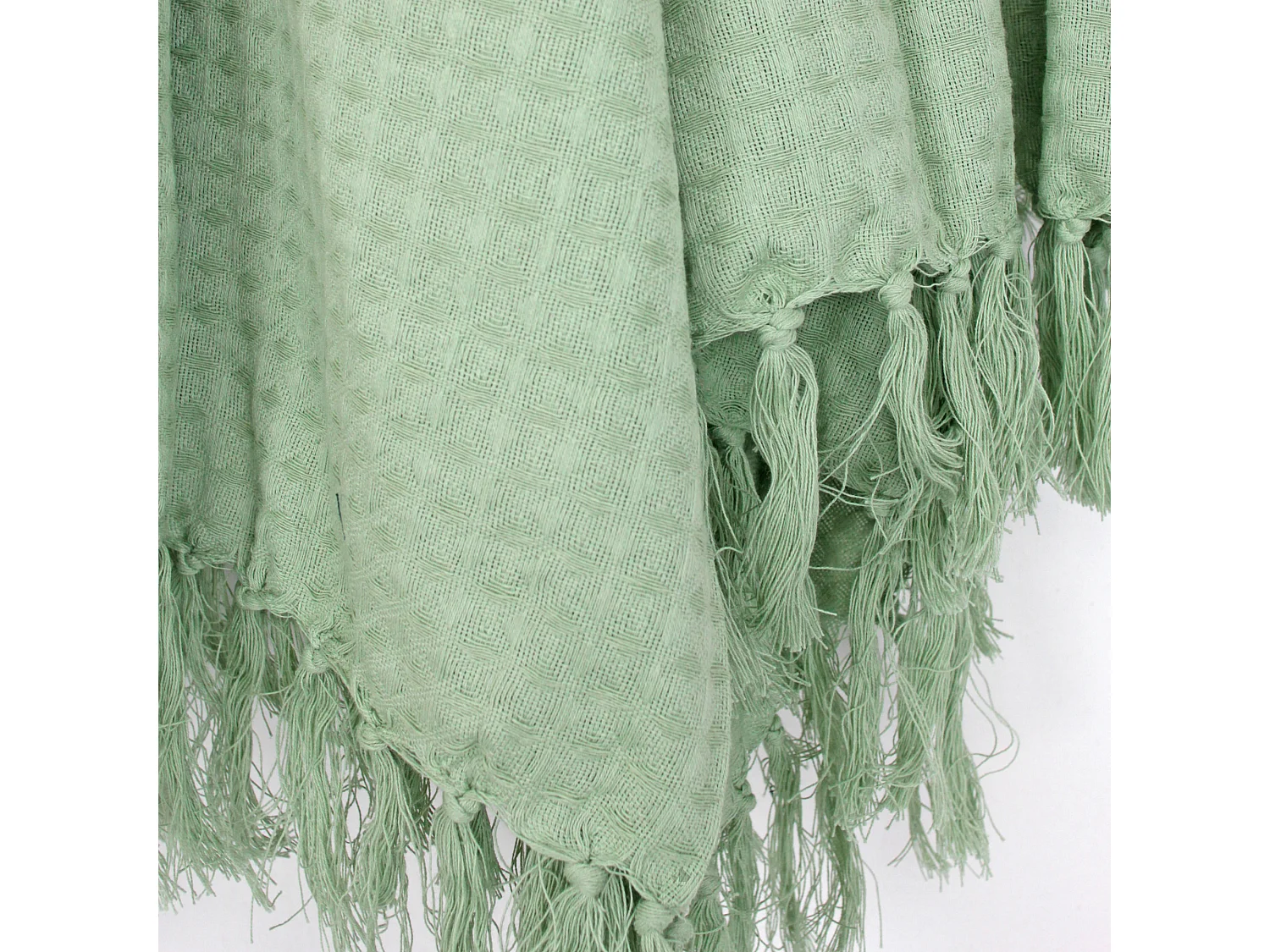 Jeté de canapé 170x250 cm SOFIA Vert Céladon