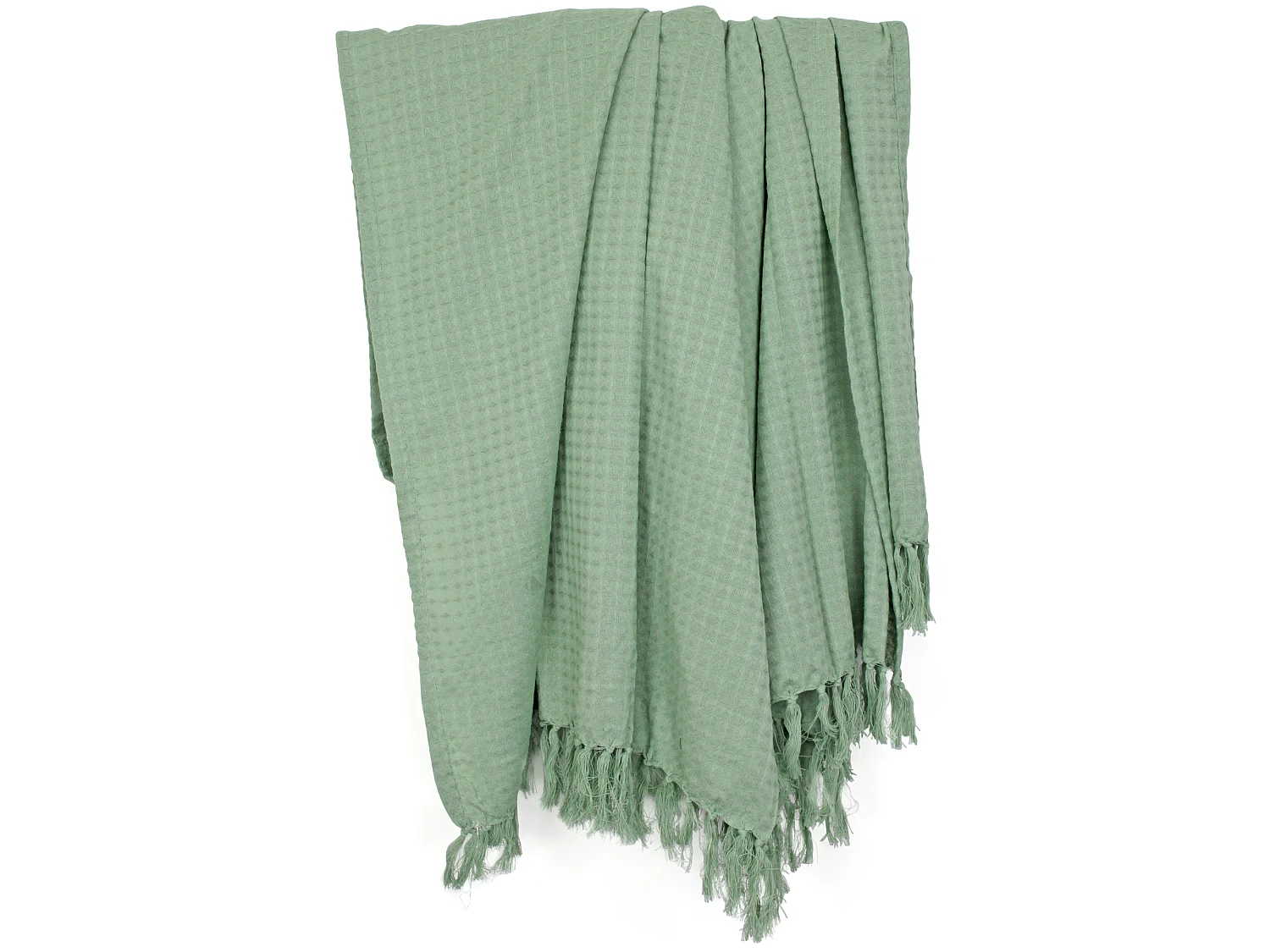 Jeté de canapé 170x250 cm SOFIA Vert Céladon