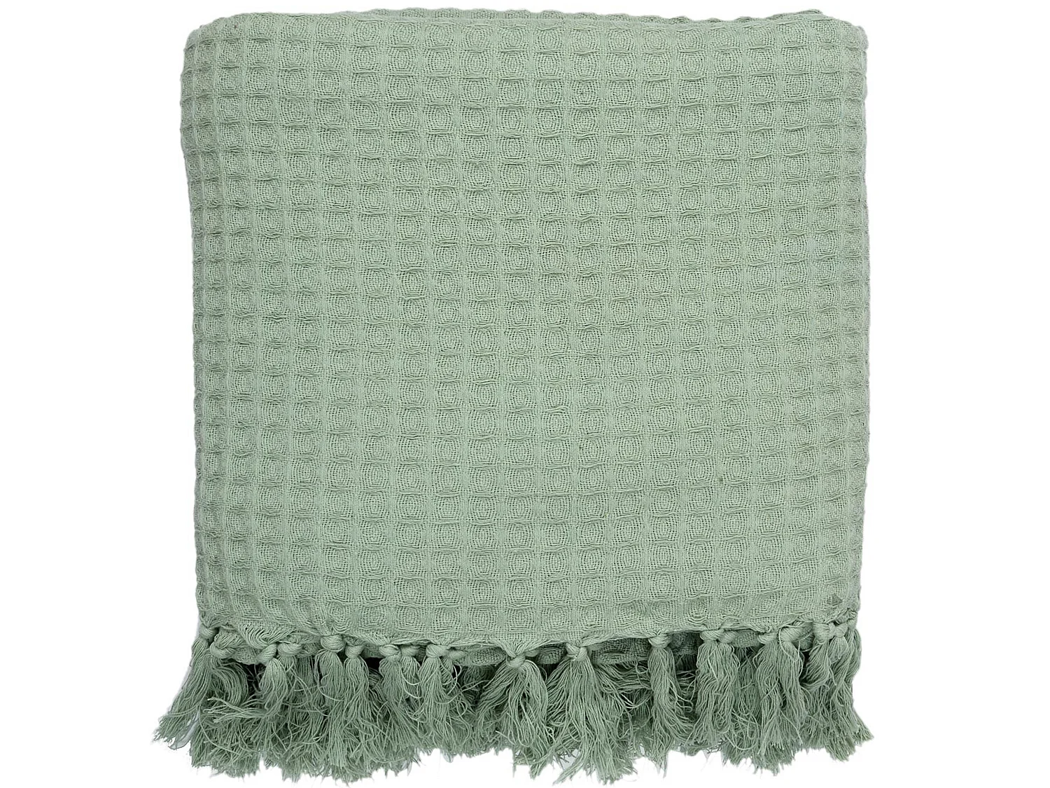 Jeté de canapé 170x250 cm SOFIA Vert Céladon