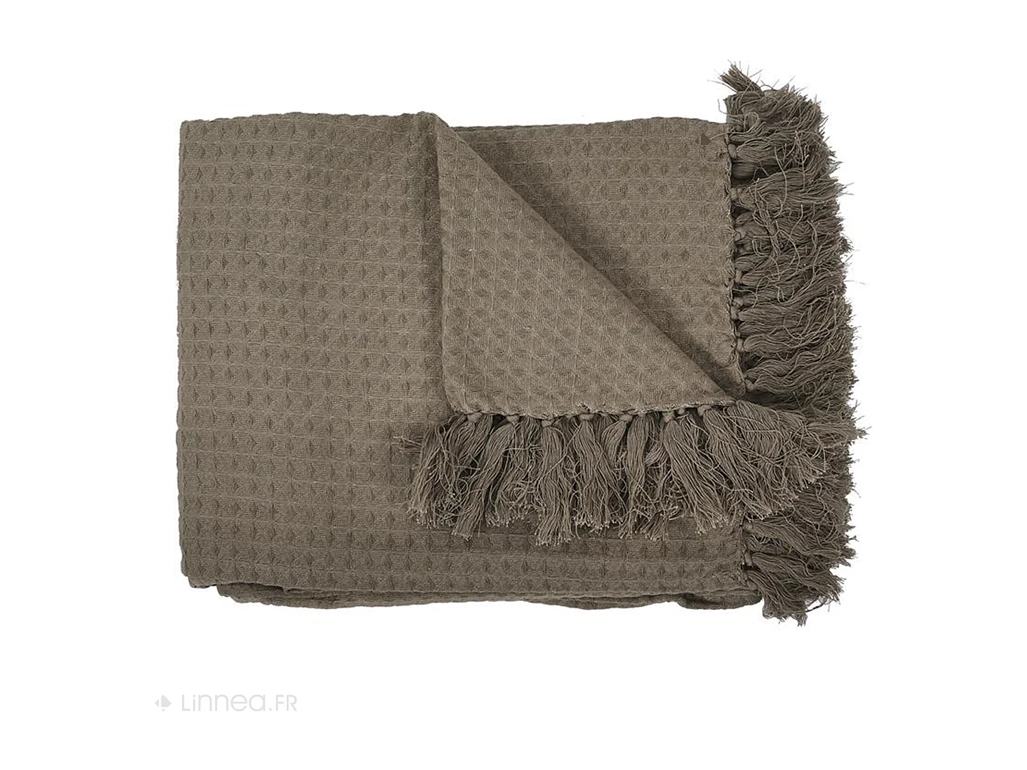 Jeté de canapé 130x160 cm SOFIA marron