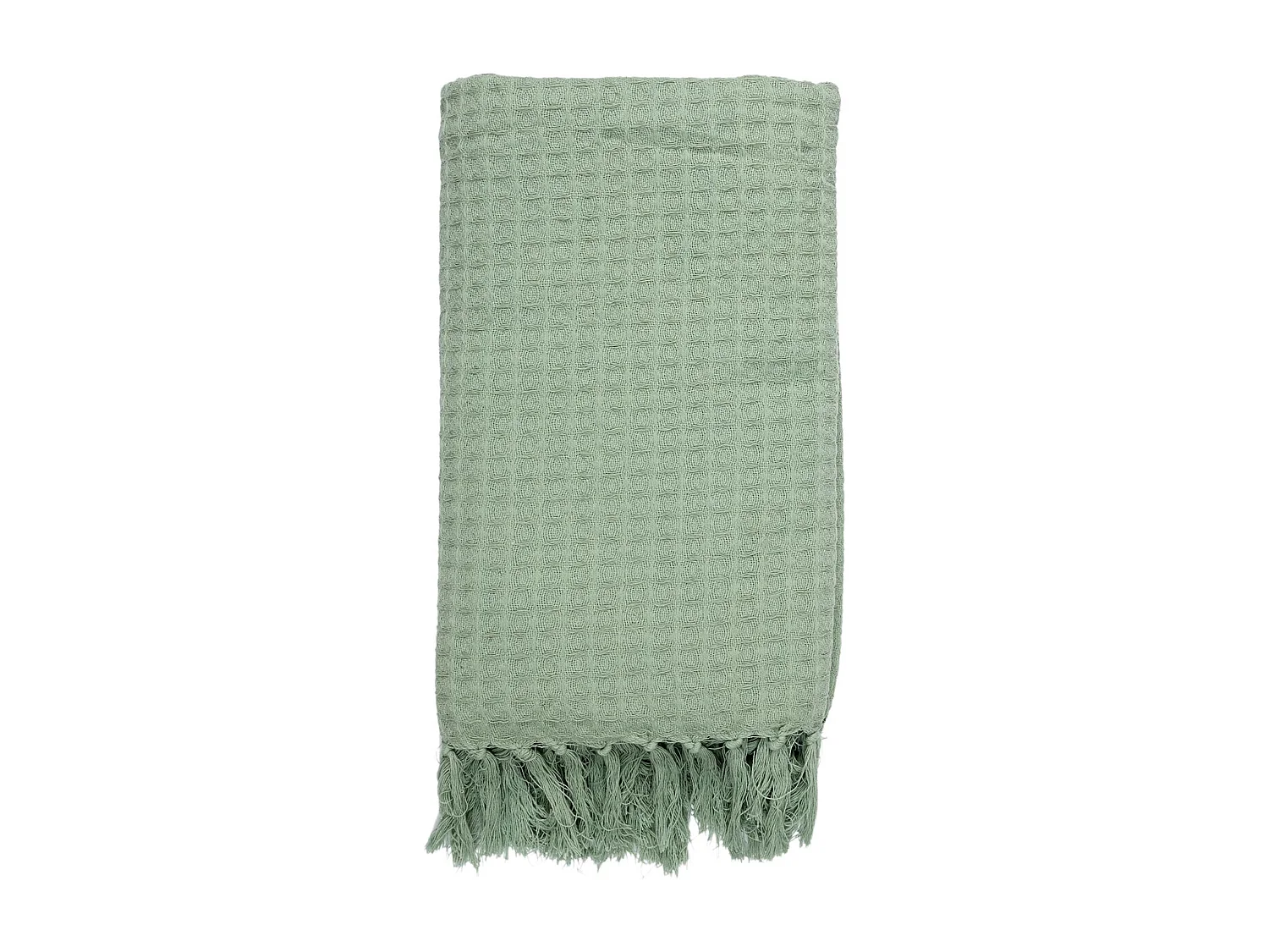 Jeté de canapé 130x160 cm SOFIA Vert Céladon