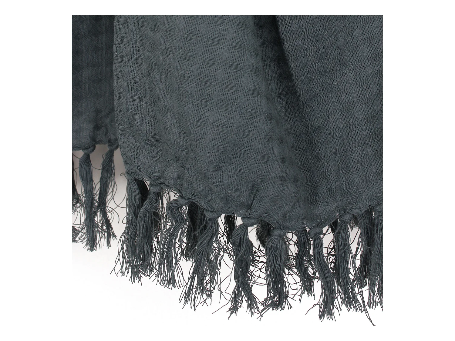 Jeté de canapé 170x250 cm SOFIA Gris Anthracite