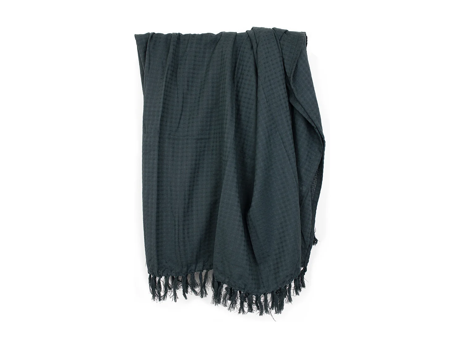 Jeté de canapé 170x250 cm SOFIA Gris Anthracite