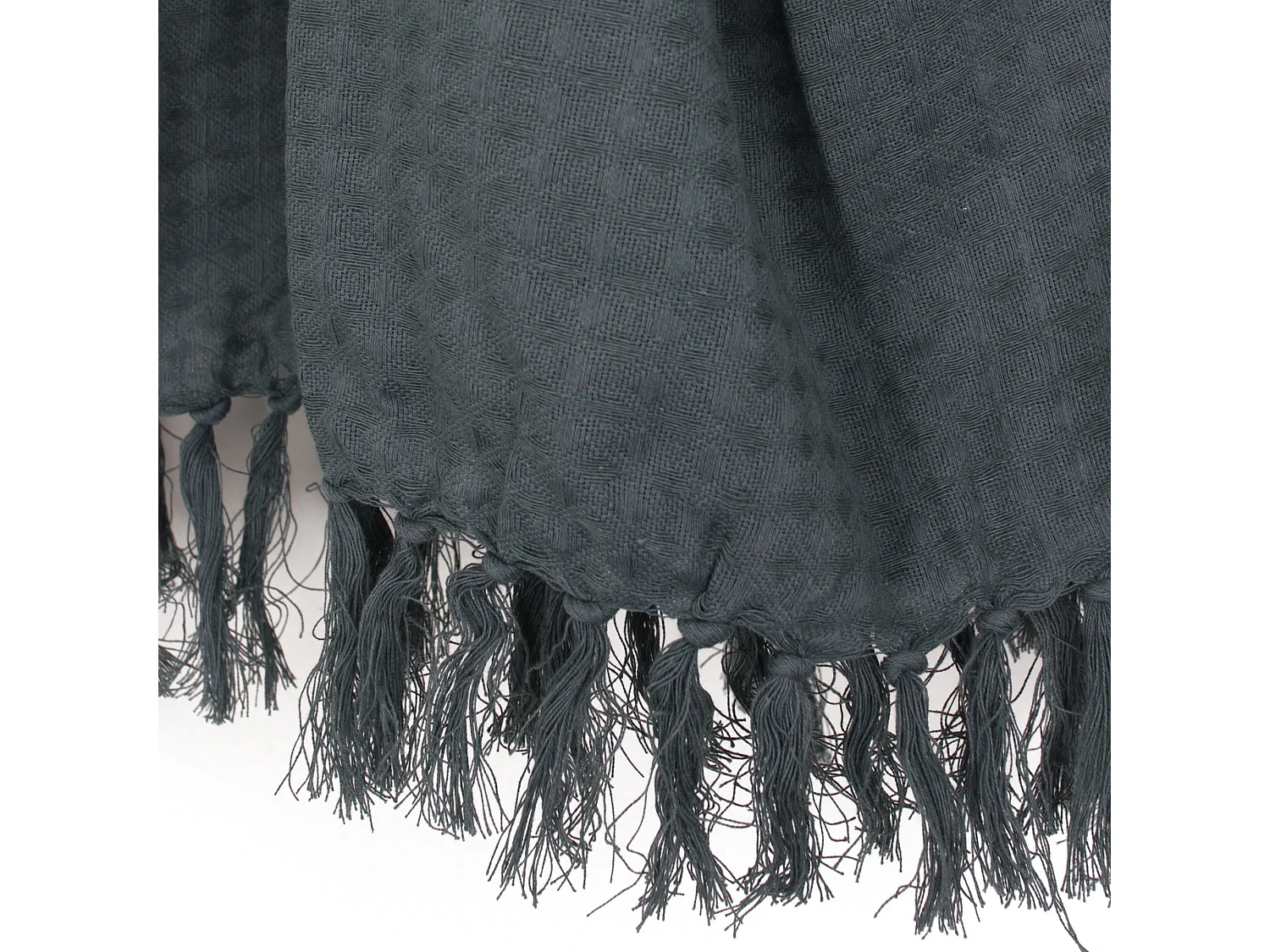 Jeté de canapé 170x250 cm SOFIA Gris Anthracite