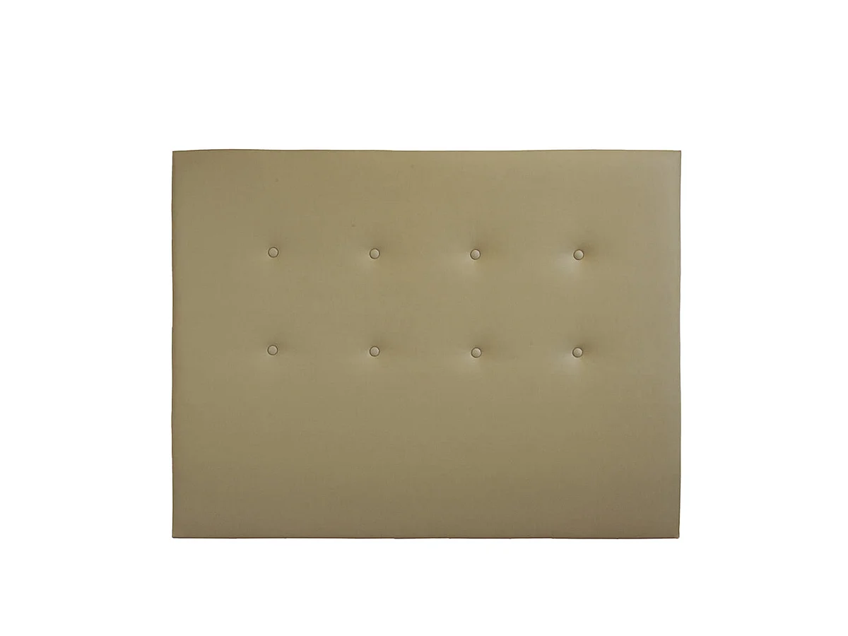 Tête de lit Capitonnée Simili FARO - Gris - 160x120 cm