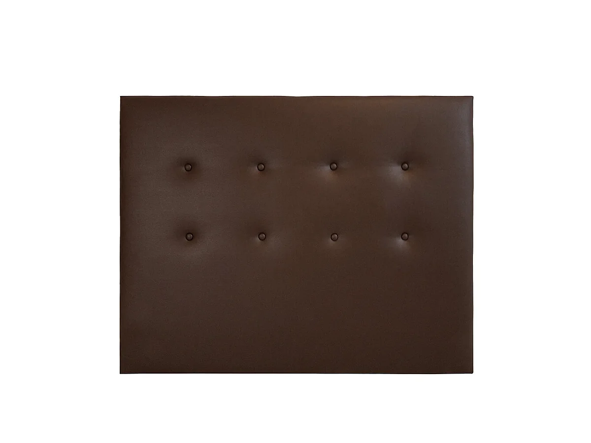 Tête de lit Capitonnée Simili FARO - Gris - 160x120 cm