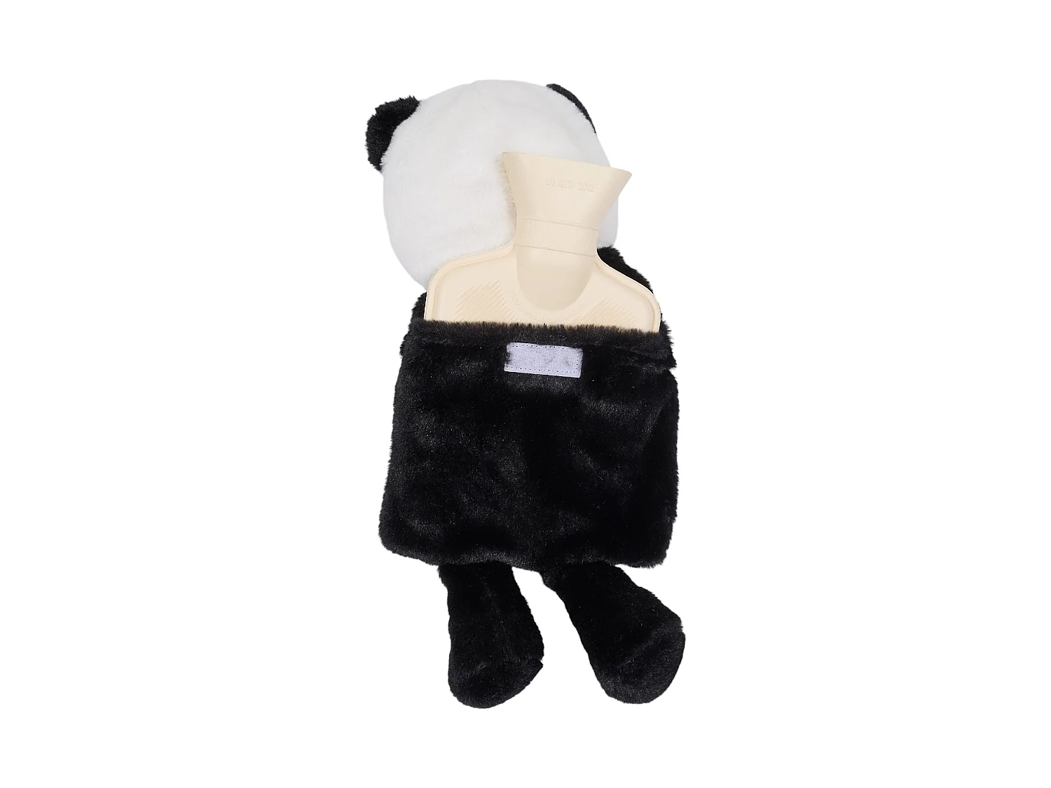 Bouillotte Micro-Ondable - SENSLY - Maman et Bébé Panda - Peluche Douce - Grise