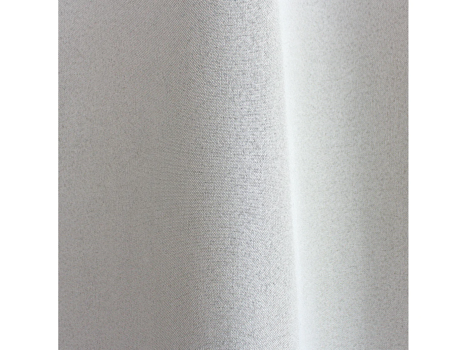 Rideau Thermique à Œillets, Gris clair, 140x180 cm, Toile doublé polaire, Collection Fjord, CMADECO - Gris