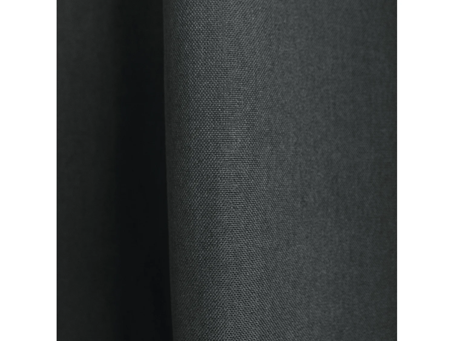 Rideau Thermique à Œillets, Gris Foncé, 140x240 cm, Toile doublé polaire, Collection Fjord, CMADECO - Gris