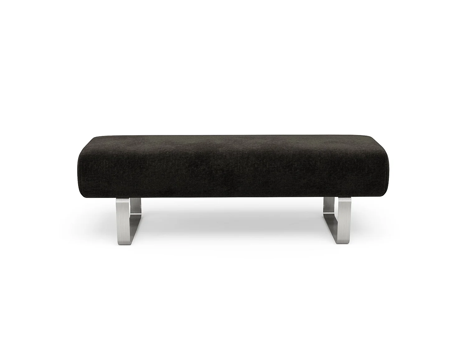 Banc NOXX en velours chenillé noir