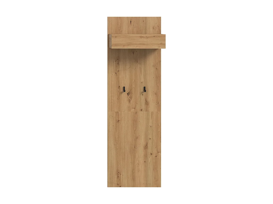 Drive Wandgarderobe 2 Haken Eiche Dekor.