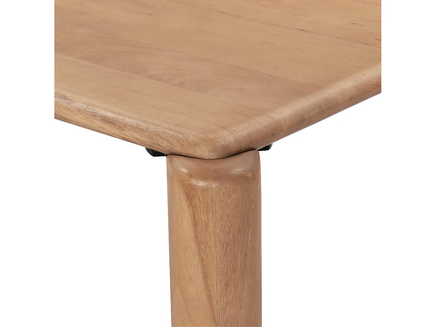 Tavolino esotico rettangolare in legno di mango, Petra, Marrone naturale, 120x35x60 cm