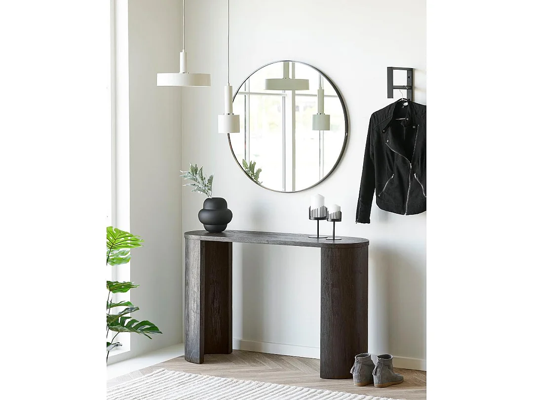 Jorun console brun foncé.