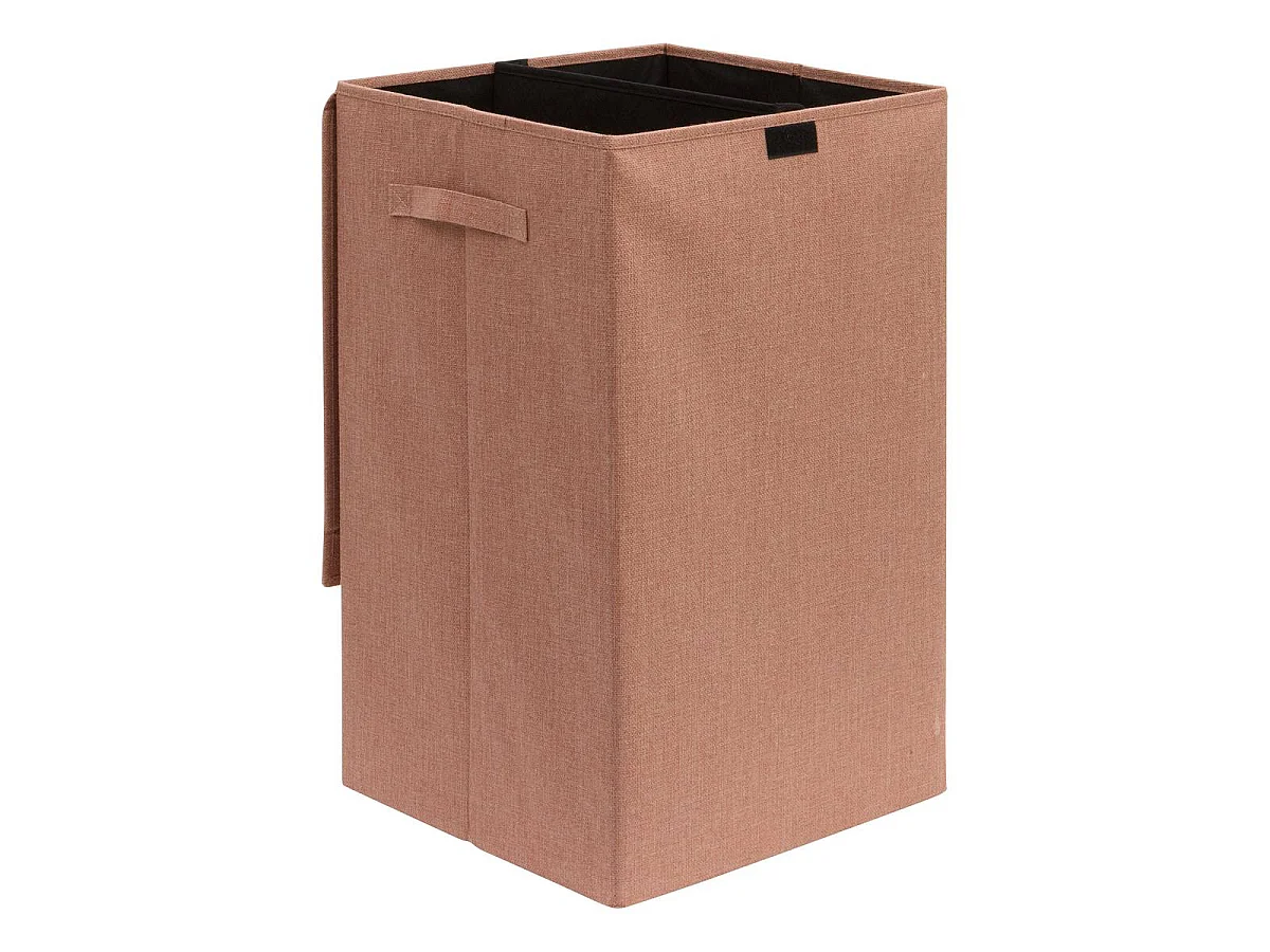Corbeille à Linge Avec Séparateur "Colorama" 74L Rose Blush