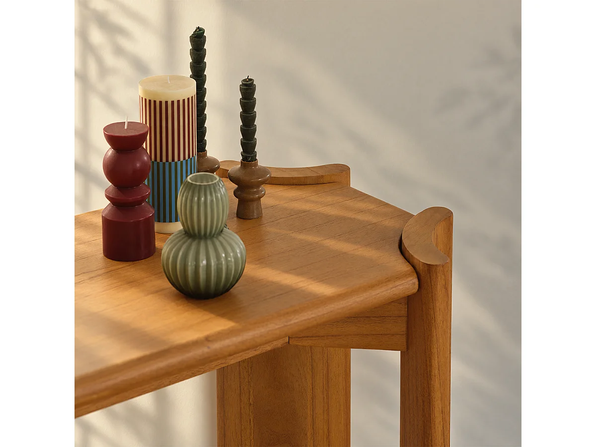 Console en mindi naturel L165 ALVAR