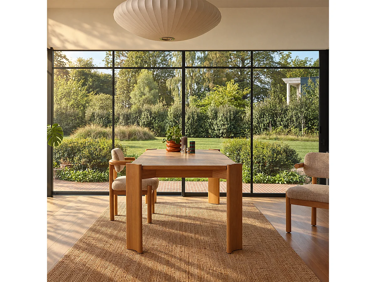 Table en mindi rectangulaire 8 pers.