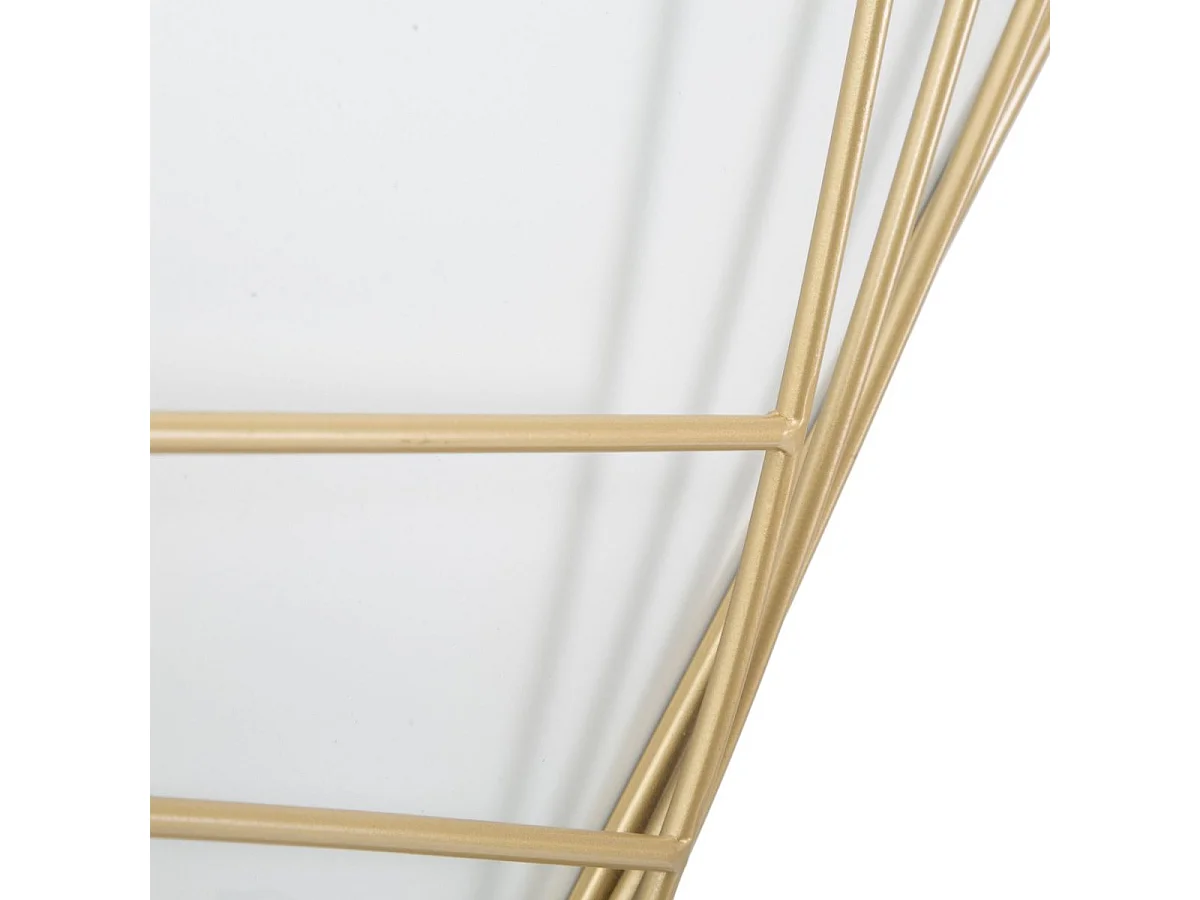 Horloge murale 85 cm Callisto Doré et Blanc