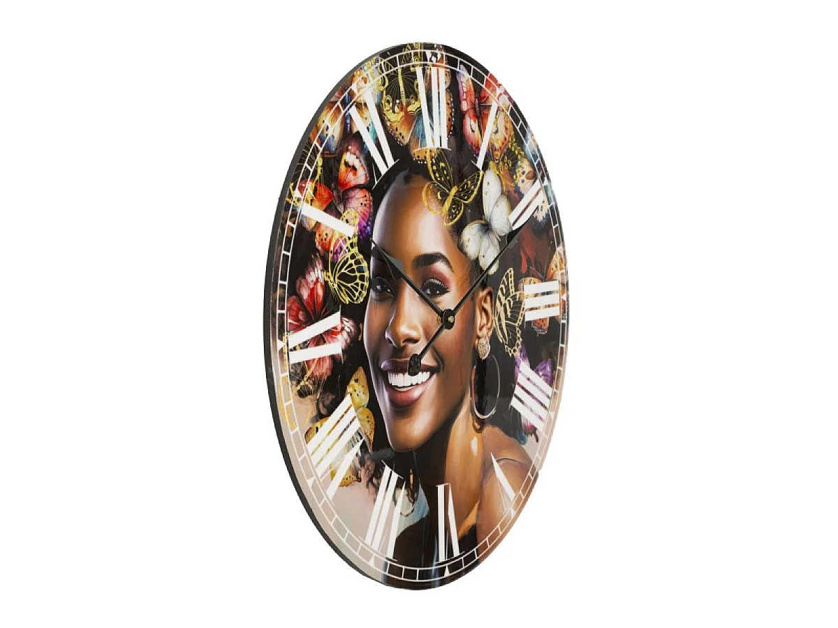 Horloge murale 60 cm Sidonie Multicolore