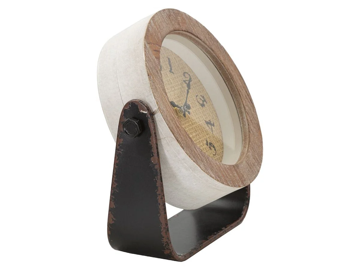 Horloge à poser 23,5 cm Atlanta Bois