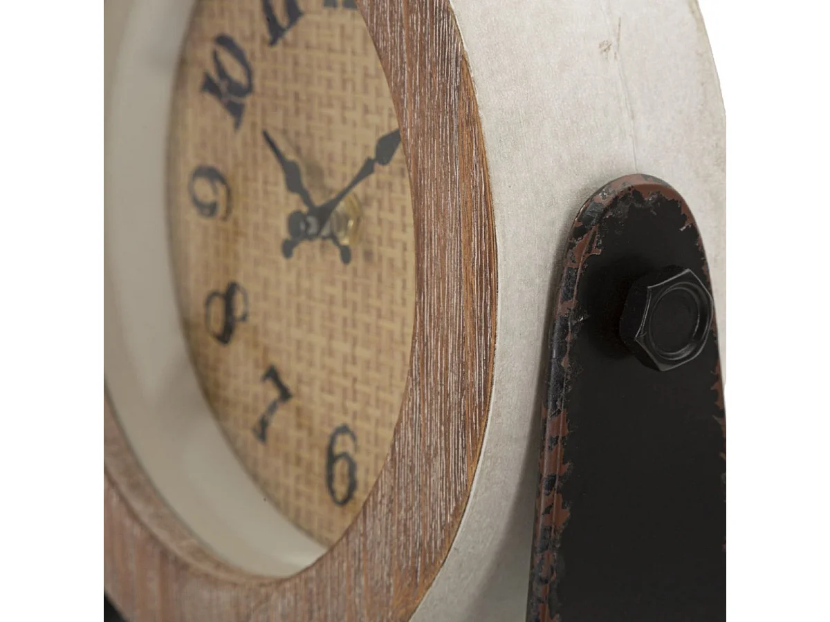 Horloge à poser 23,5 cm Atlanta Bois