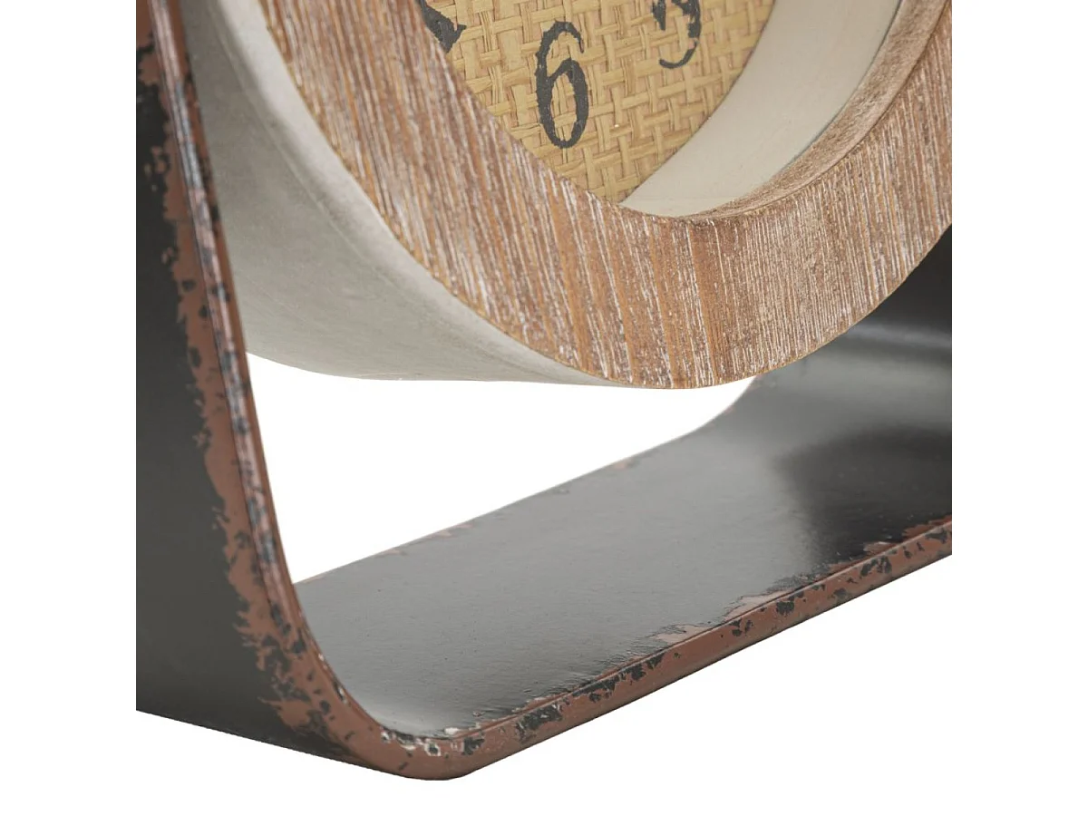 Horloge à poser 23,5 cm Atlanta Bois