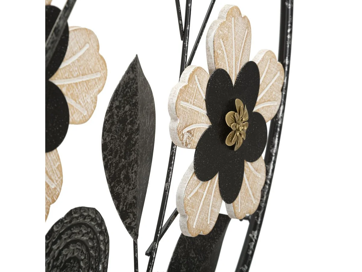 Horloge murale 67 cm Margaret Noir