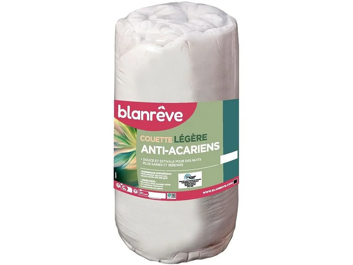 BLANREVE Anti-Dust Mite Leichtes Bettdecke 200x200cm - 200 g/m²