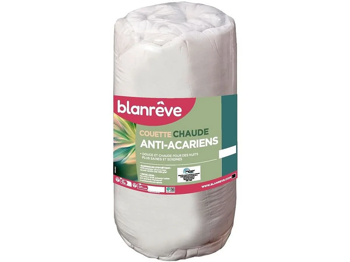 BLANREVE Anti-Dust Mite Warm Duvet 200 x 200 cm - 400 g/m² Microfiber