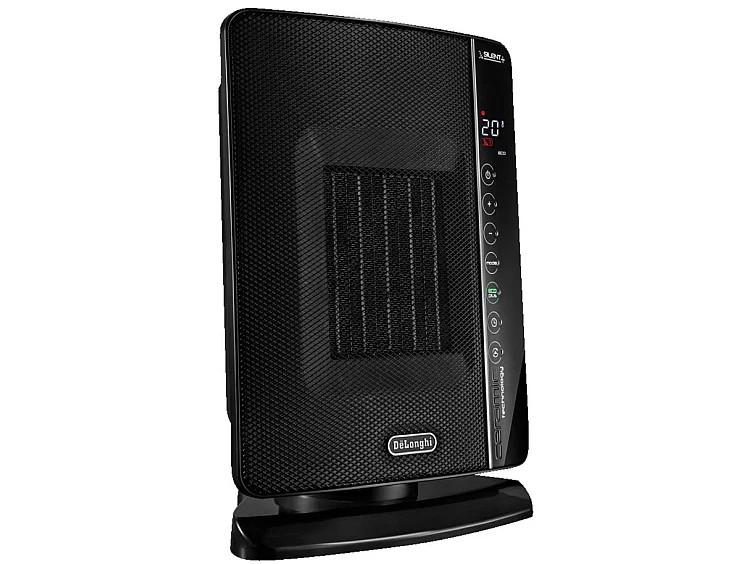 DELONGHI Soufflant ceramique - DCH7993ER.BC -2400W - Noir et chrome