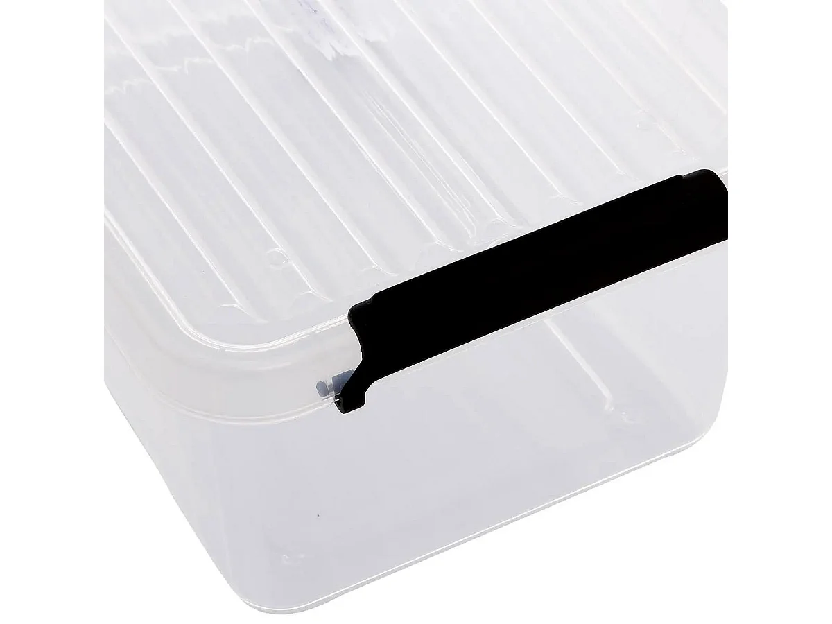 Boîte de Rangement "Clip" 4,5L Transparent