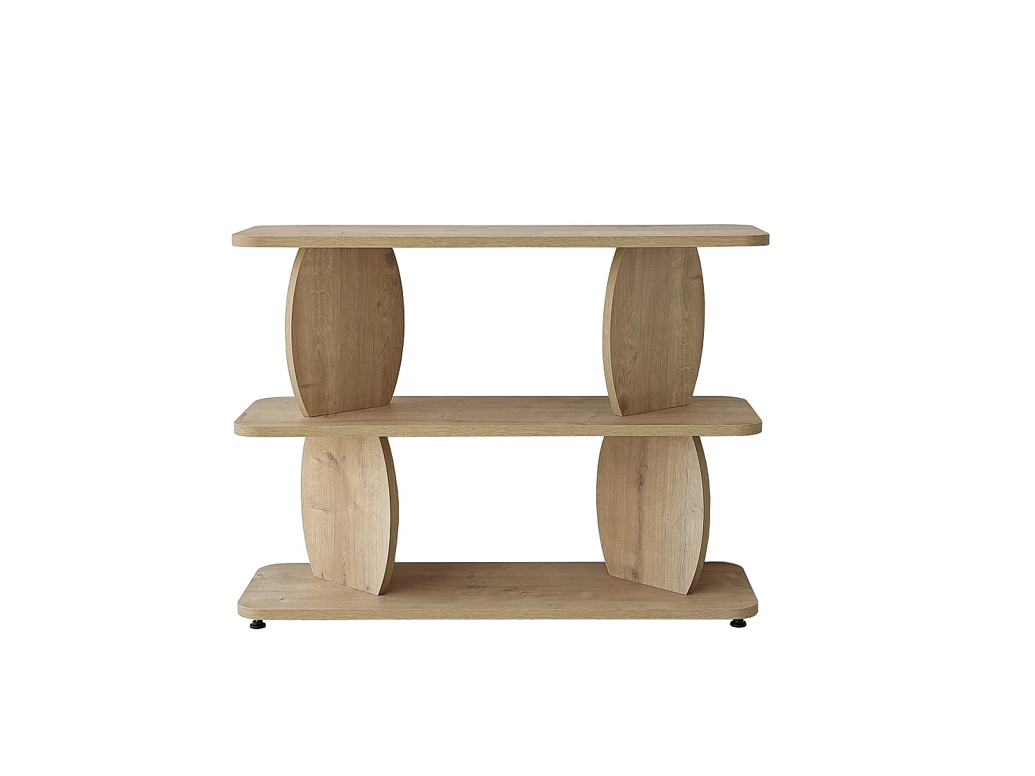 Eleganter Saphir Eiche Beistelltisch - Modernes Design - 90 x 70 x 30 cm - Saphir Eiche Farbe