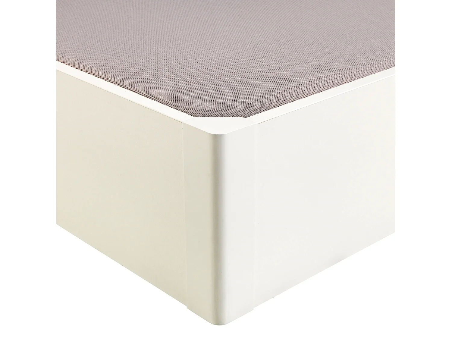 Canapé abatible 135 x 190 cm con tapa única blanco PIKOLIN DESIGN