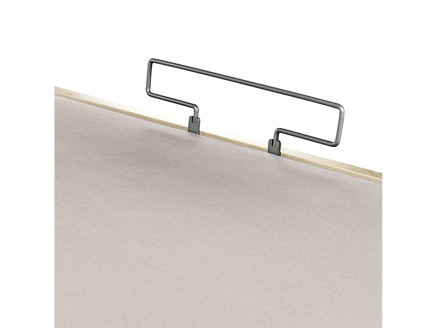 Canapé abatible juvenil 105 x 200 cm, apertura lateral, acabado natural, PIKOLIN DESIGN